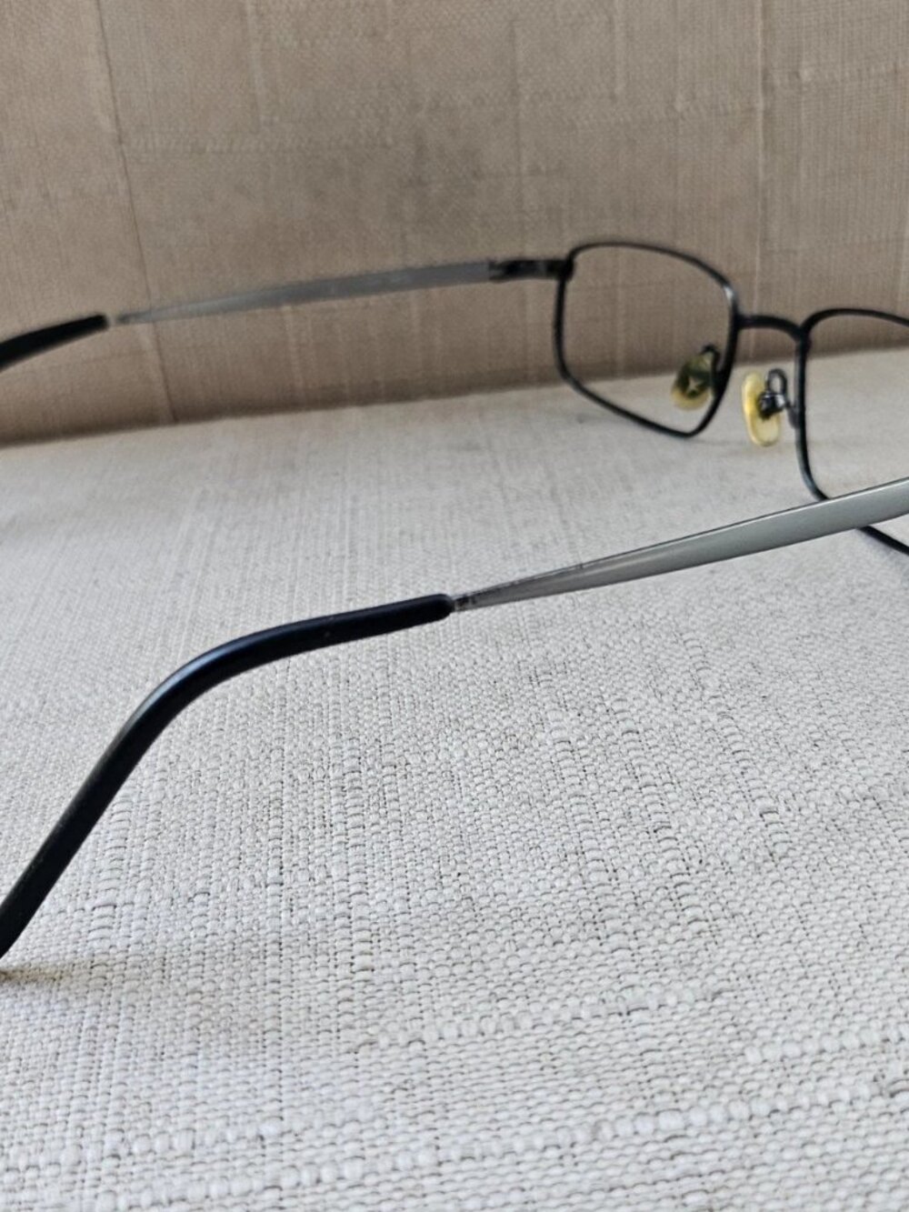 Vintage Carrera Men Eyeglasses Frame Black/Gunmetal Tone Eyewear CA7274 Italy - Picture 8 of 13